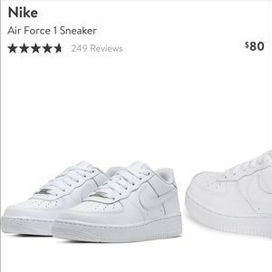 White Air Force 1’s